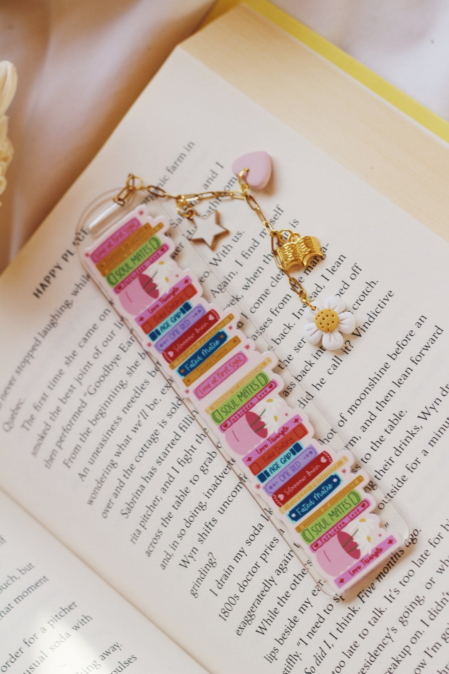 Book Tropes Bookmark