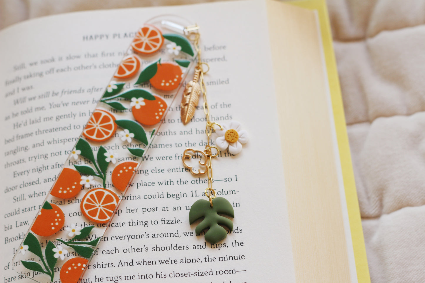 Orange Blossom Bookmarks (Multiple options)