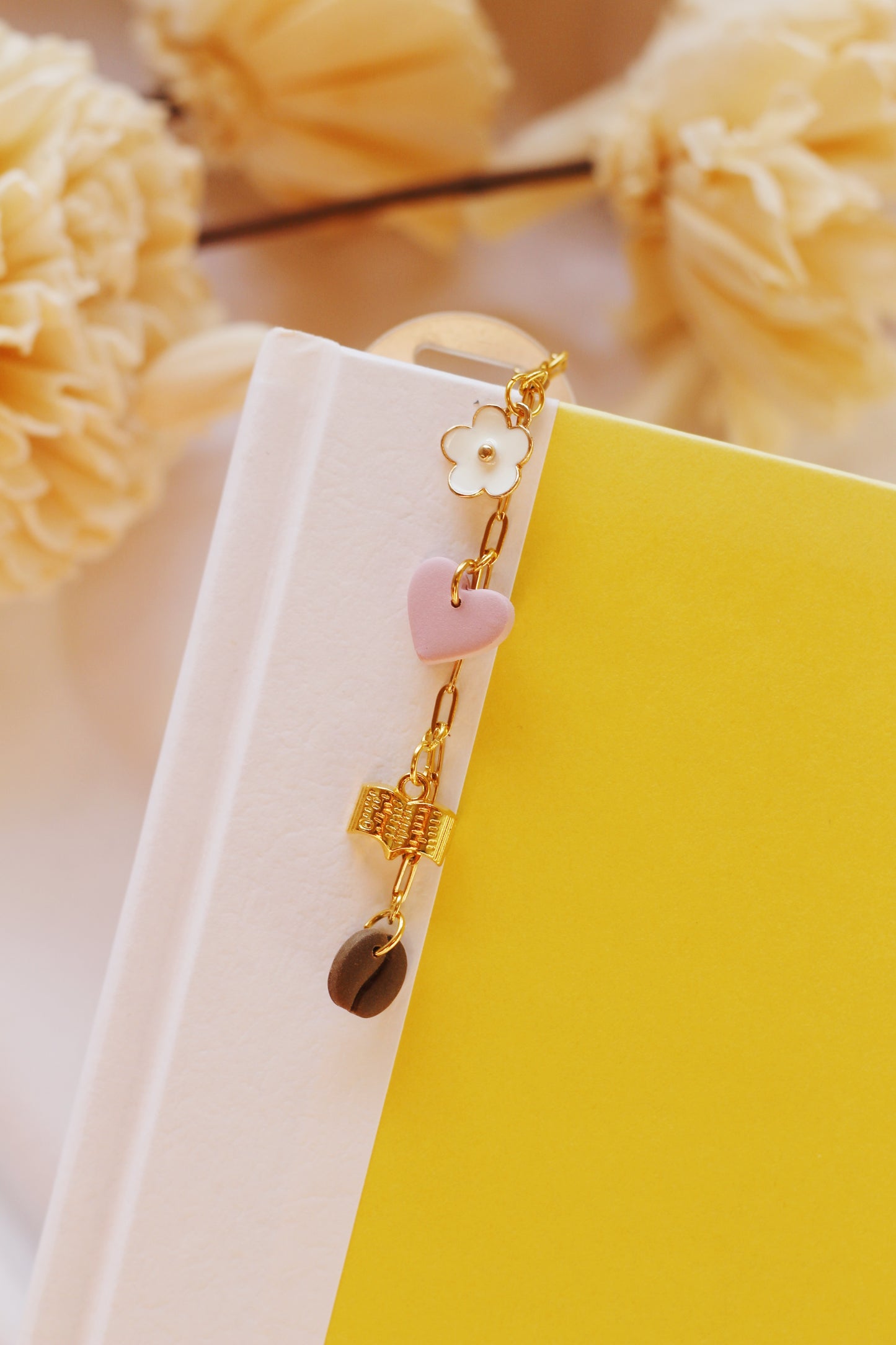 Books & Iced Coffee Bookmark (Multiple Options)