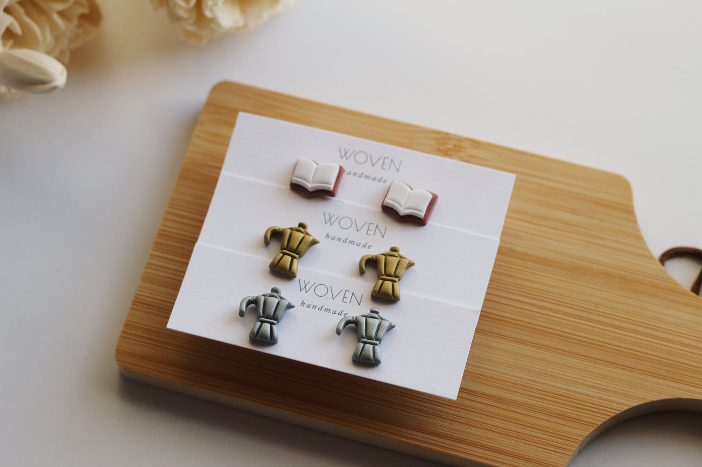 Book Lovers Studs