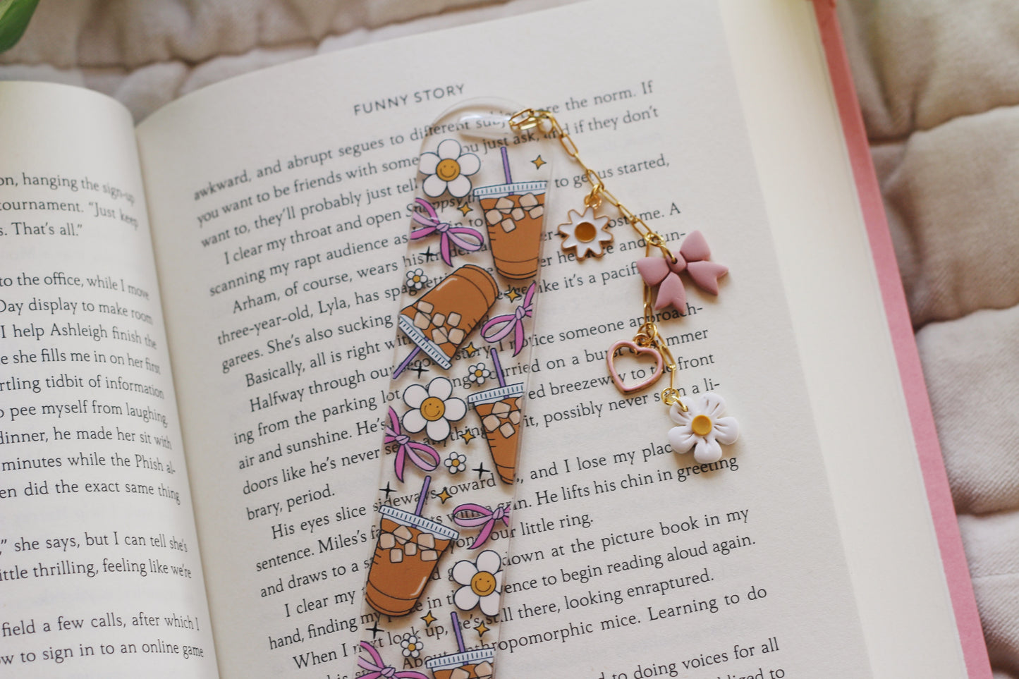Iced Coffee Bookmark