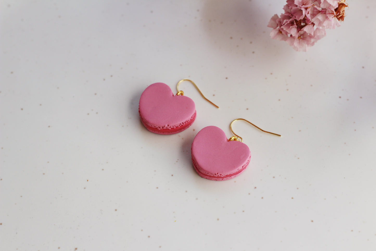 Heart Macarons