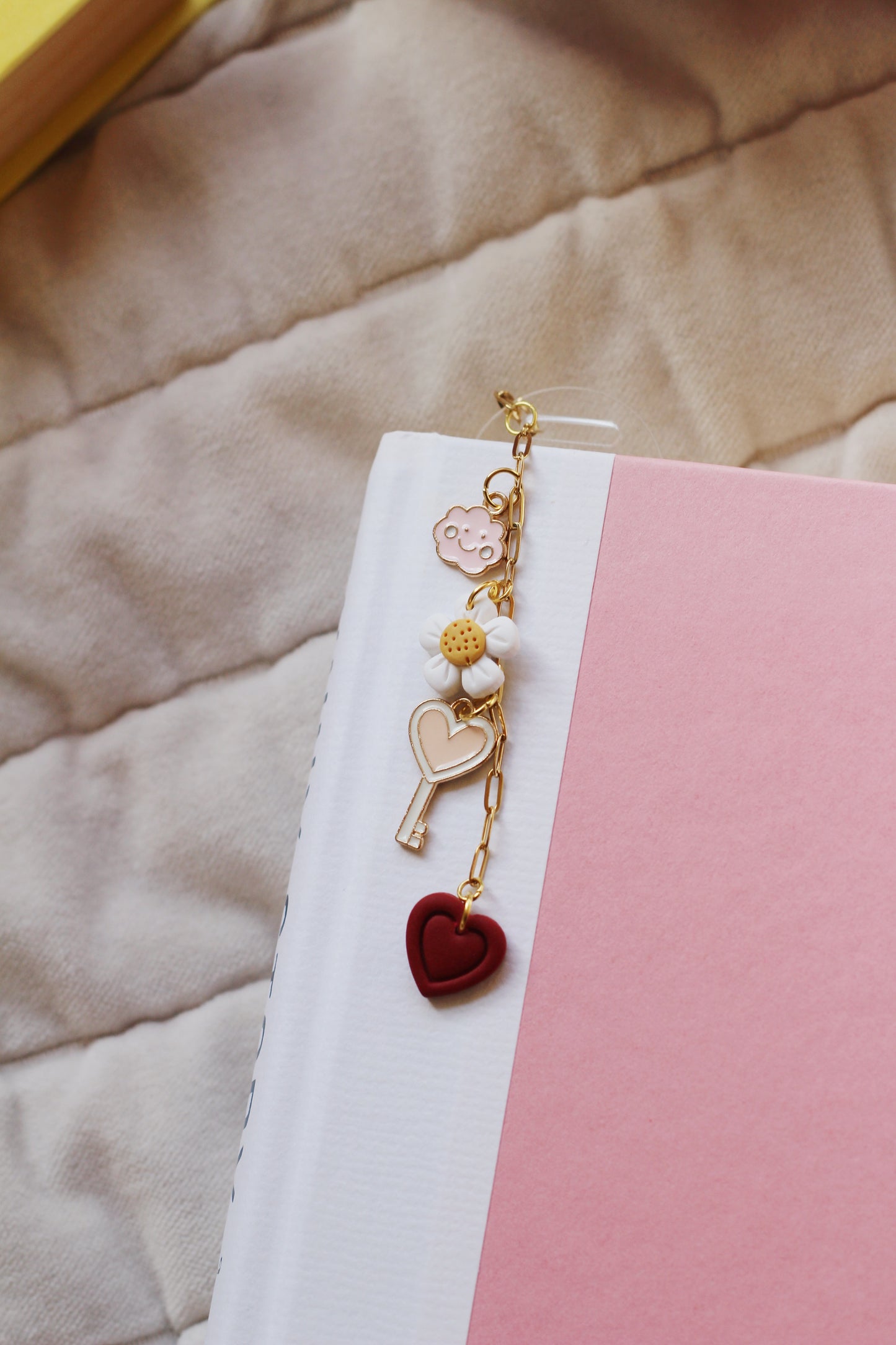 Heart Tulips Bookmark (Multiple Options)