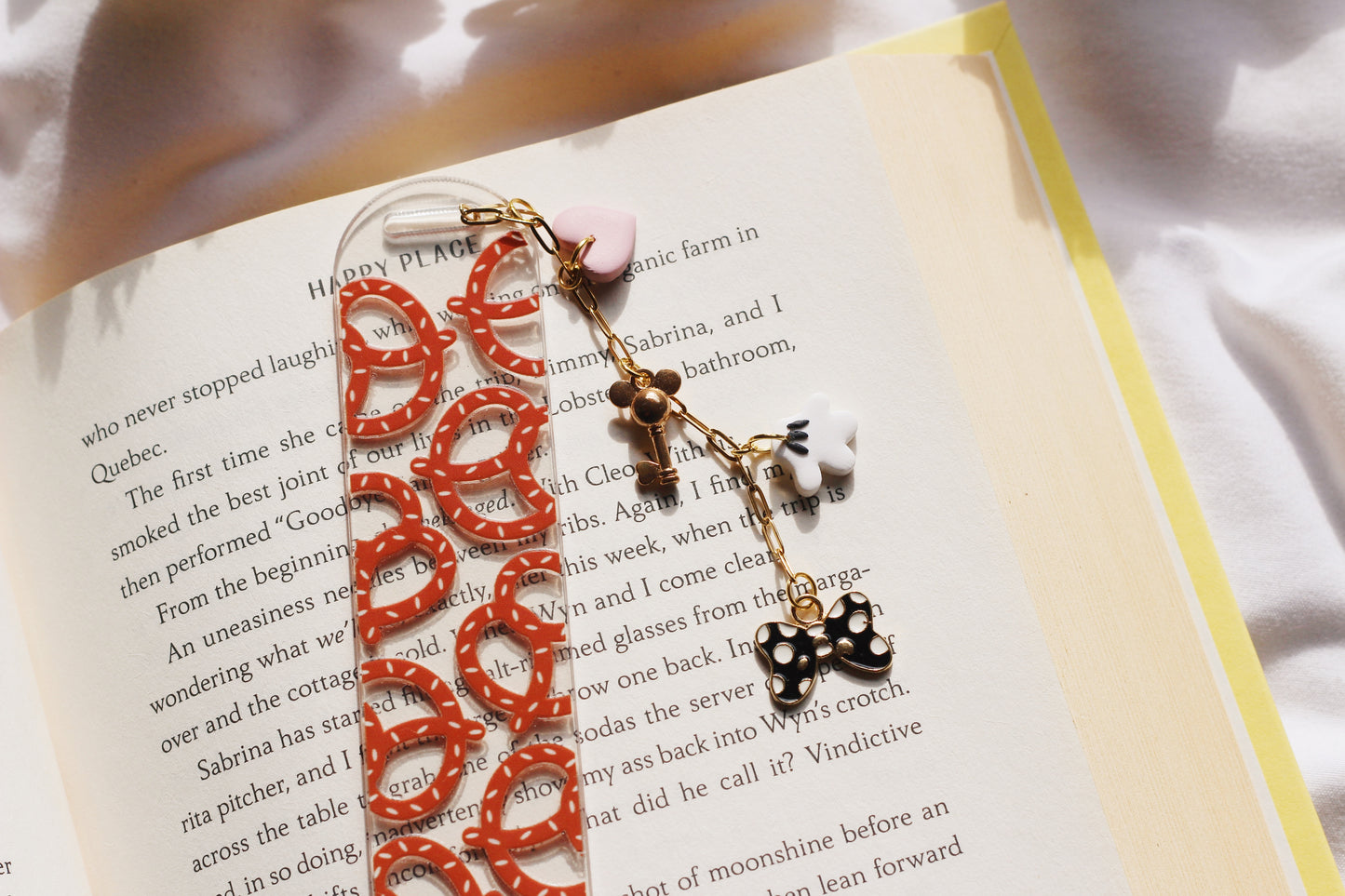 Pretzel Bookmark (Multiple Options)