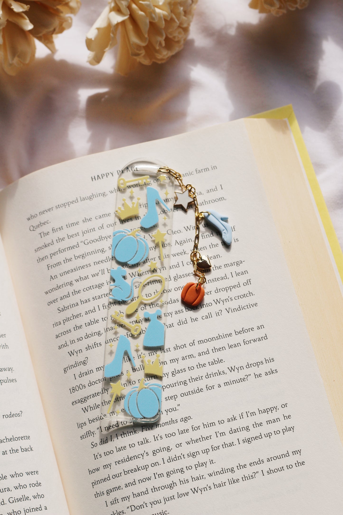 Glass Slipper Bookmark (Multiple Options)