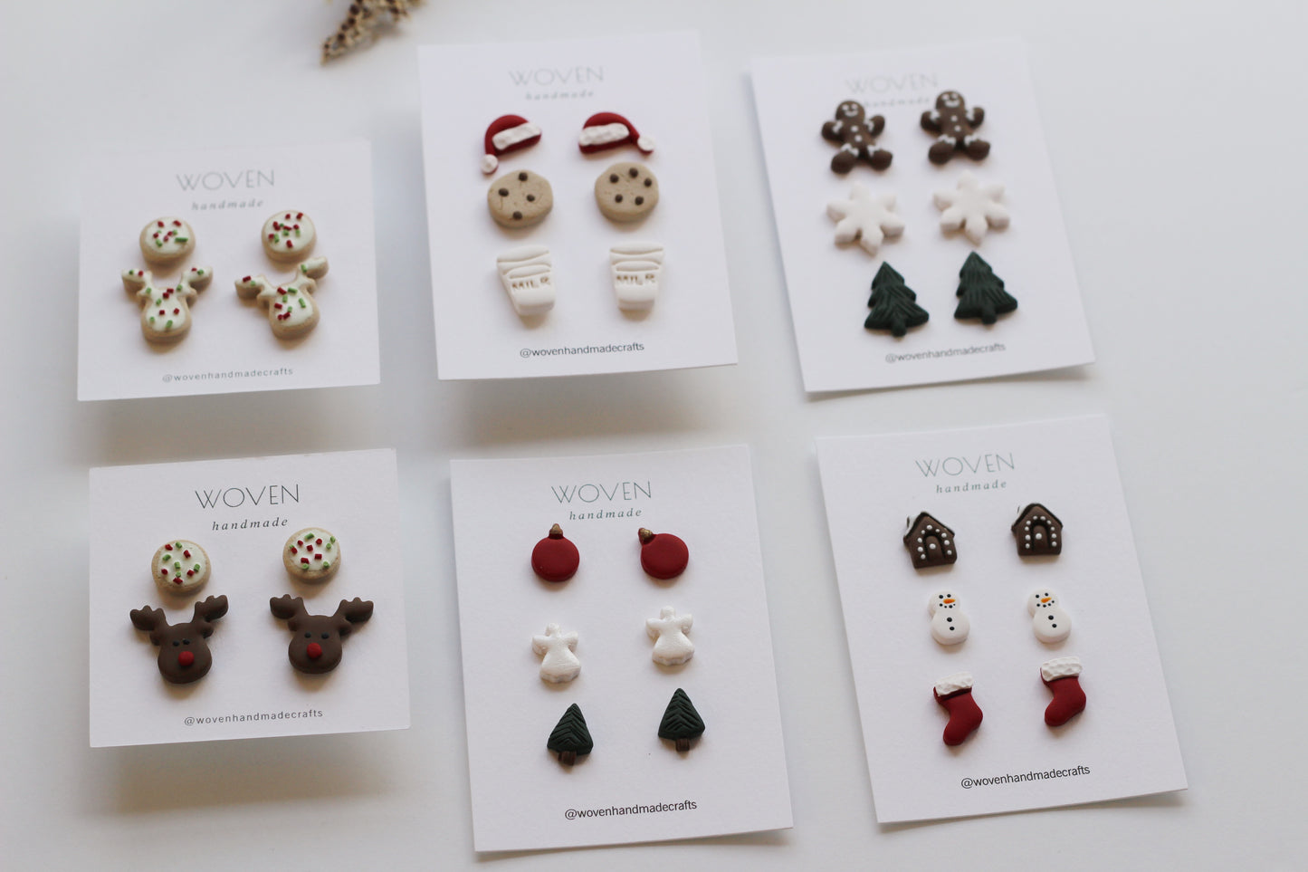 Christmas Studs (Multiple Options)
