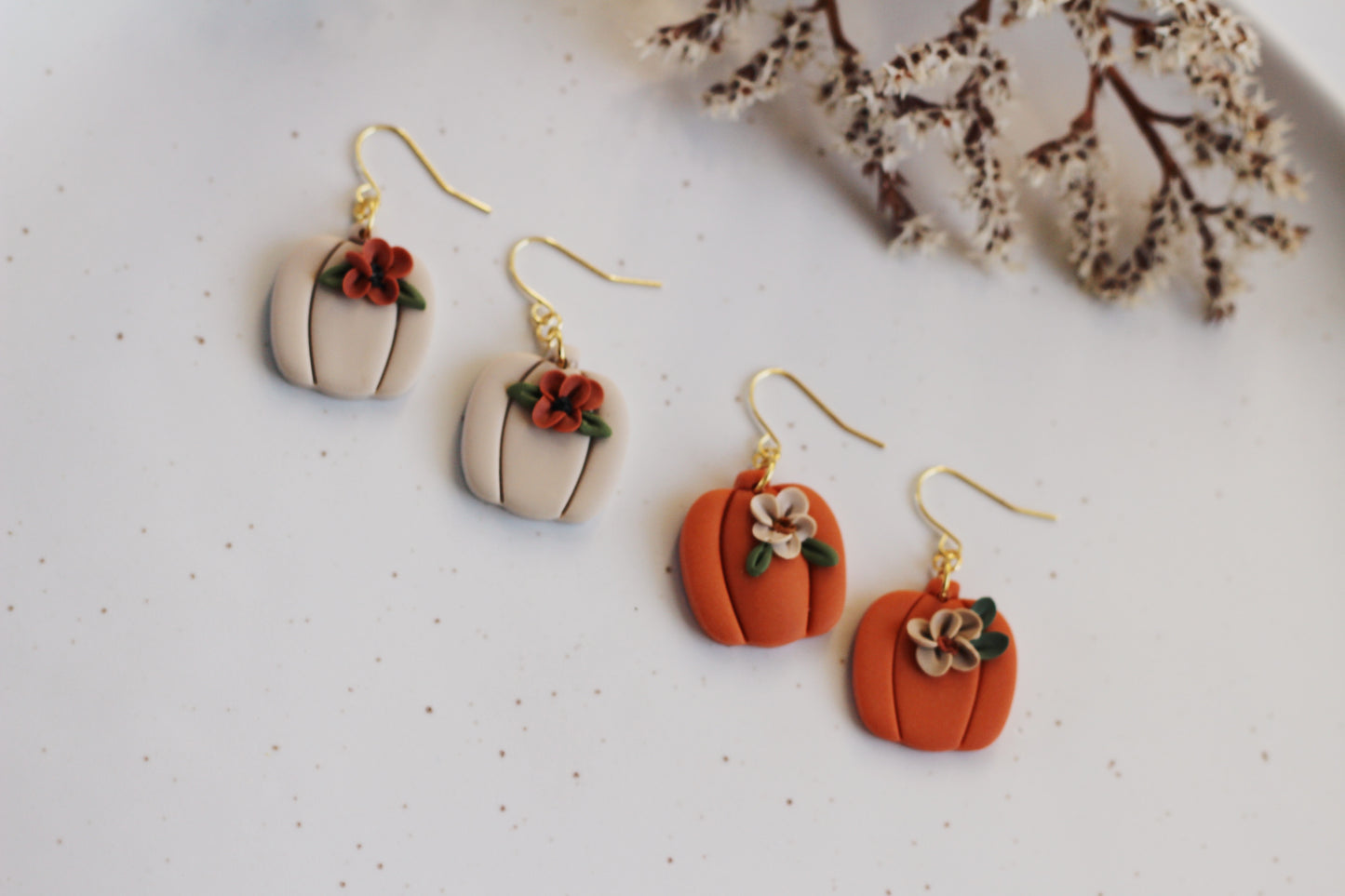 Floral Pumpkins (Multiple Colors)