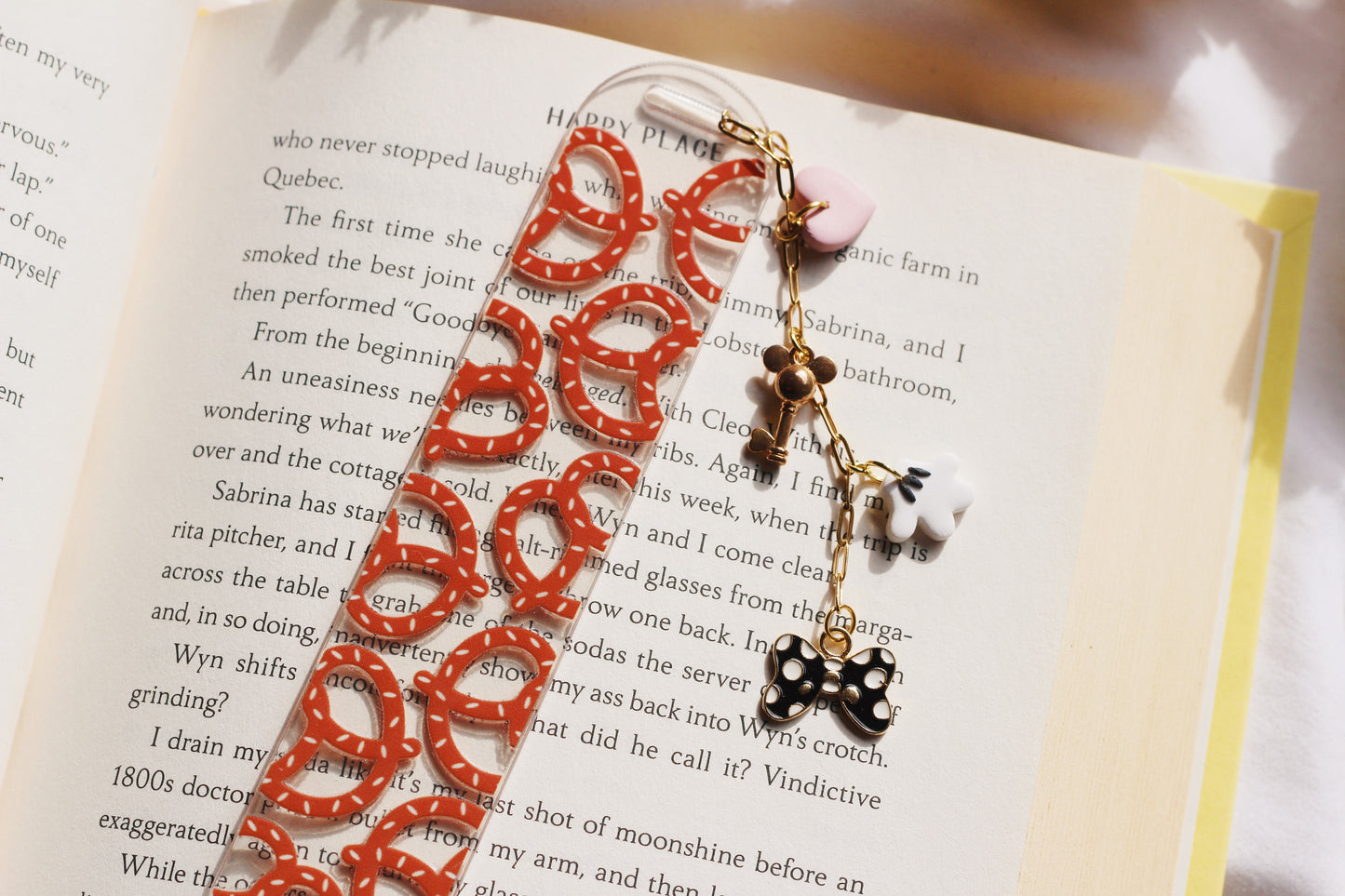 Pretzel Bookmark (Multiple Options)
