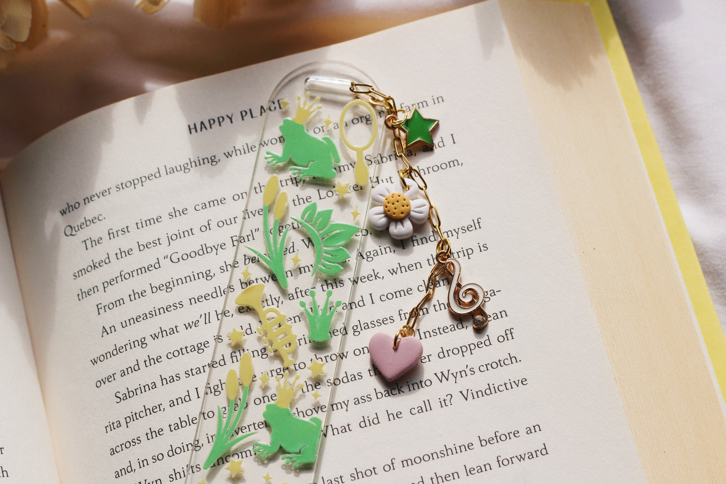 Frog Princess Bookmark (Multiple Options)
