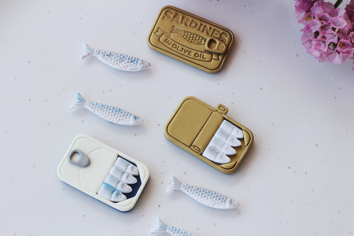 Tinned Fish Magnet Sets (Multiple Styles)