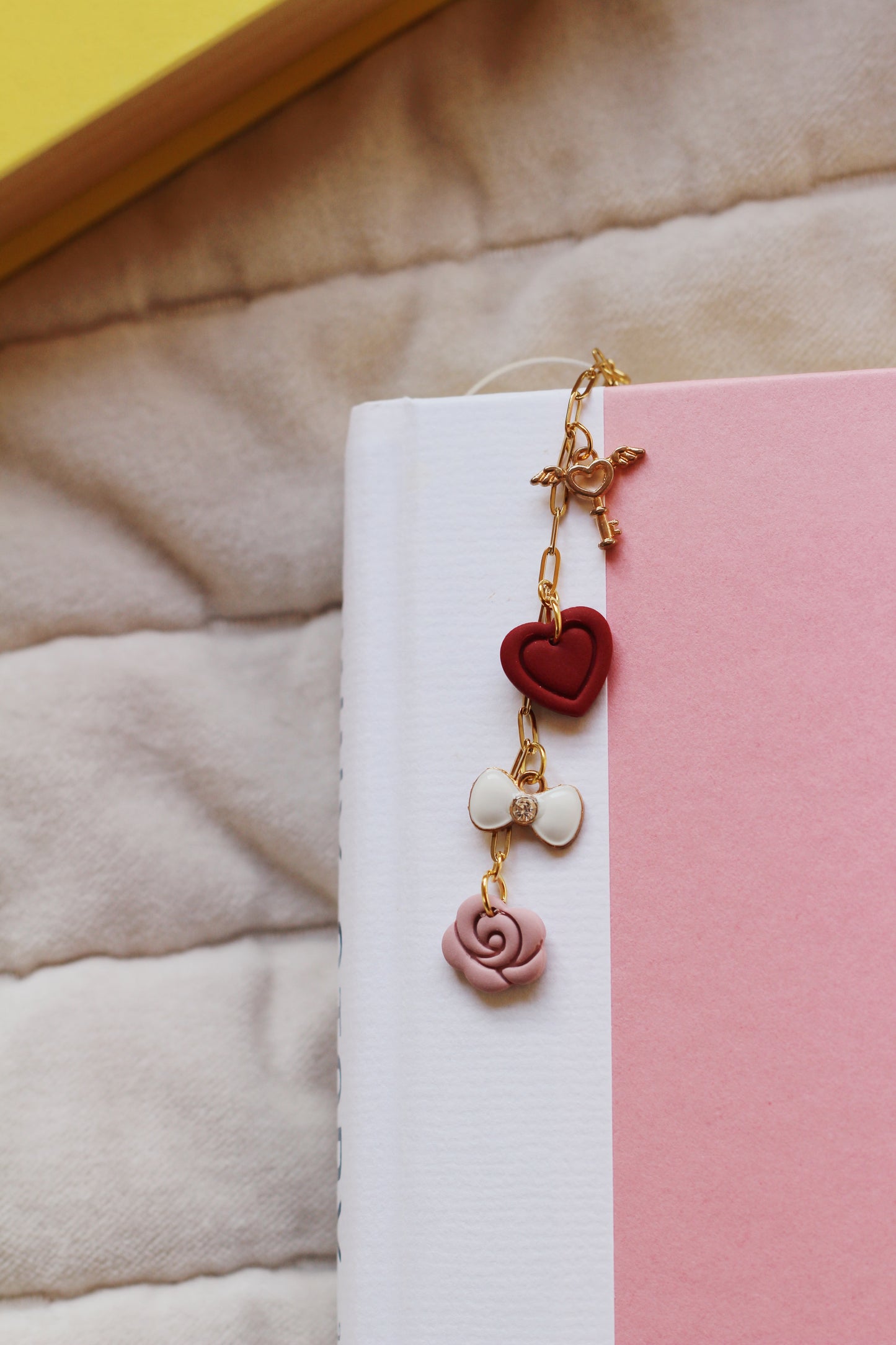 Heart Tulips Bookmark (Multiple Options)
