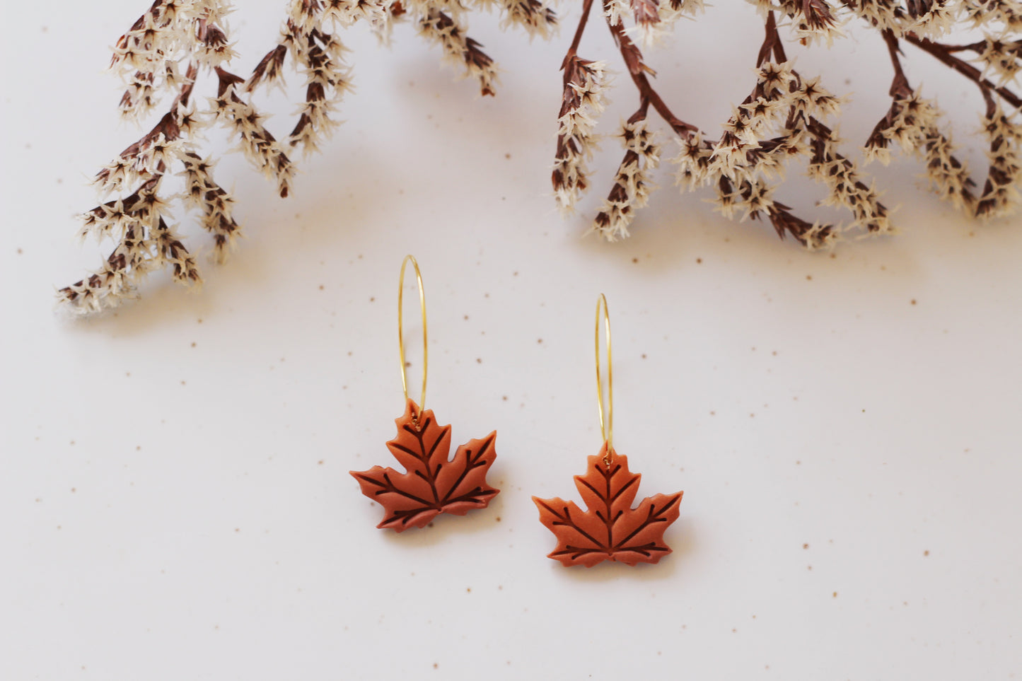 Leaf Hoops