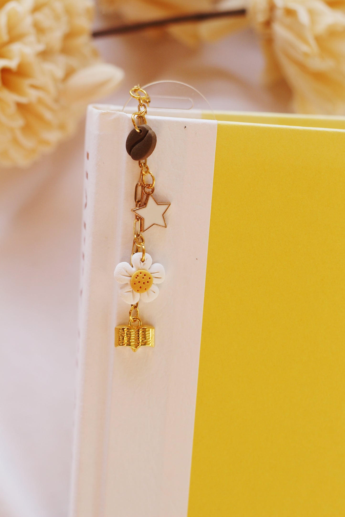 Books & Iced Coffee Bookmark (Multiple Options)