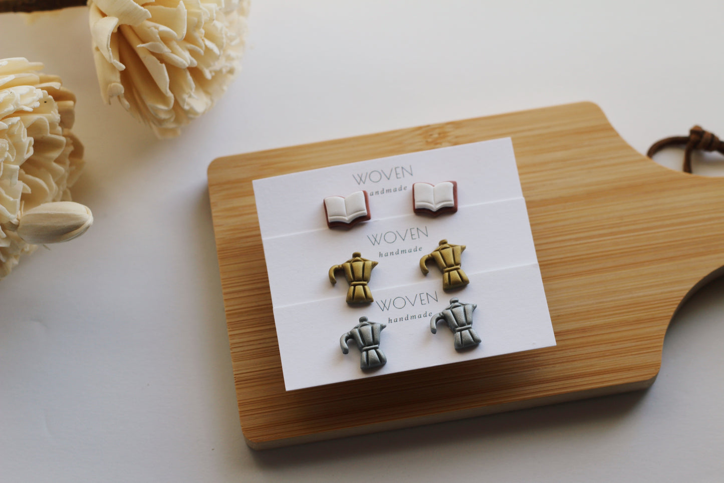 Book Lovers Studs