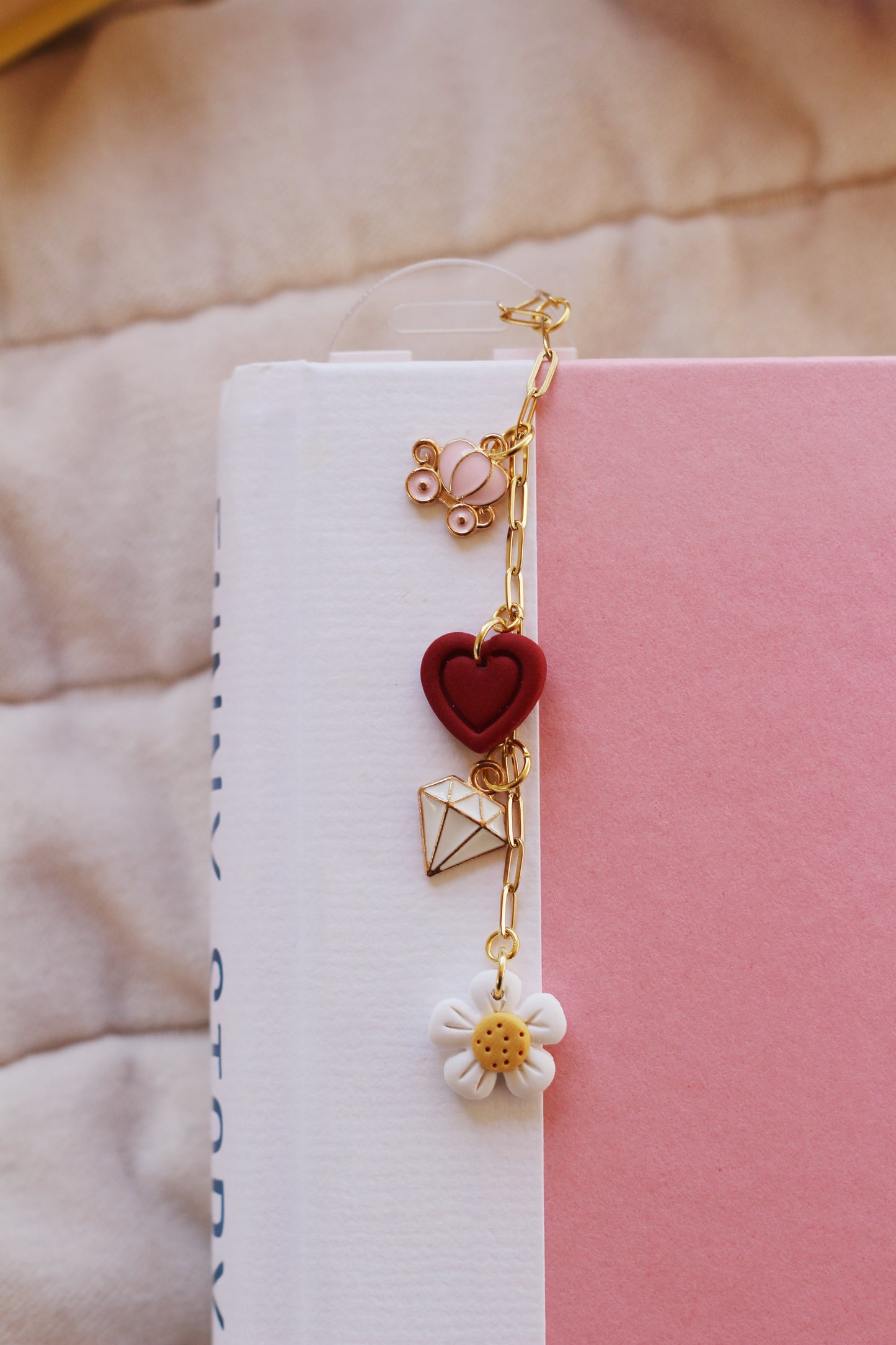 Checkered Bows Bookmark (Multiple Options)