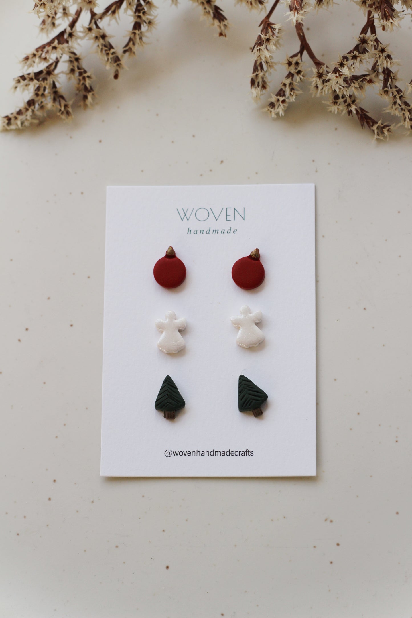 Christmas Studs (Multiple Options)