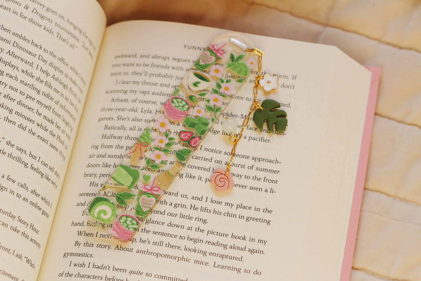 Matcha Bookmark