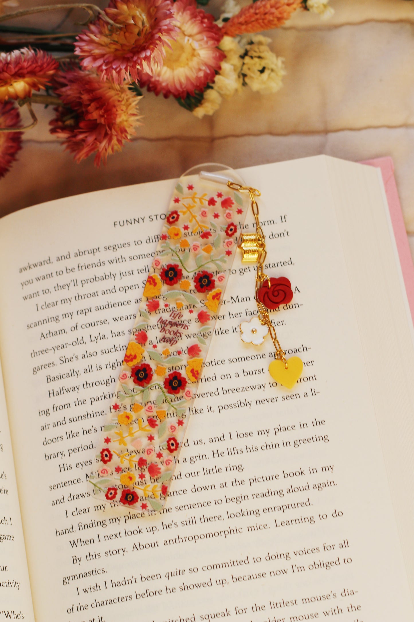 Life Happens, Books Help Bookmark