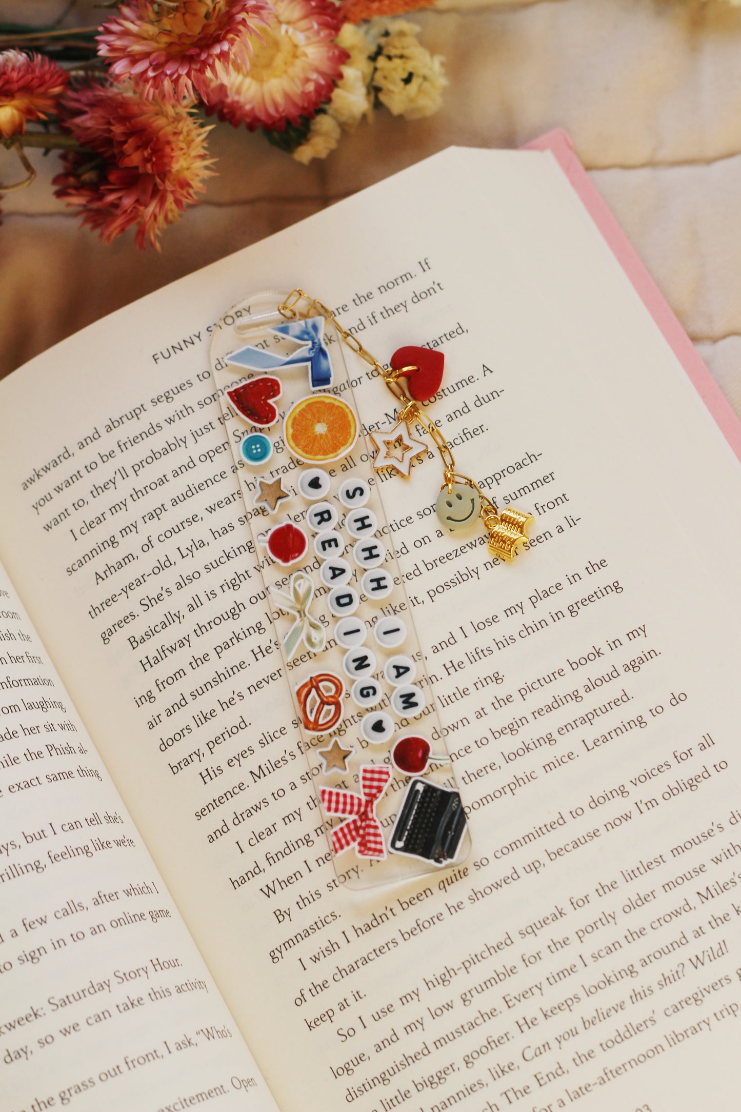 Shhh I'm Reading Bookmark