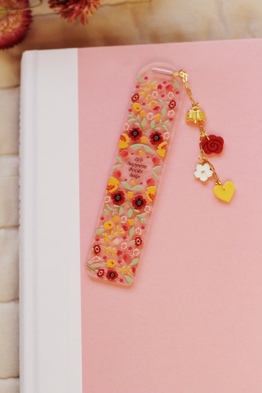 Life Happens, Books Help Bookmark