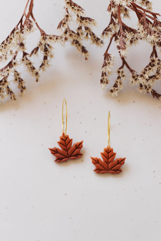 Leaf Hoops