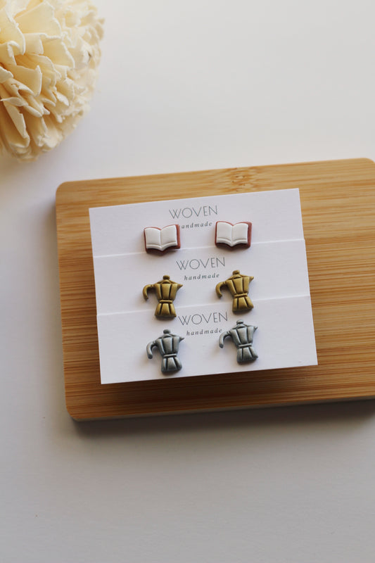 Book Lovers Studs
