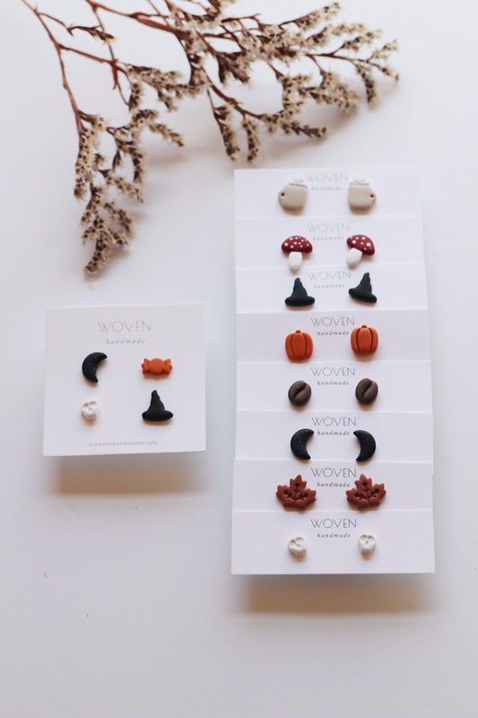 Halloween/Fall Studs (Singles & Sets)