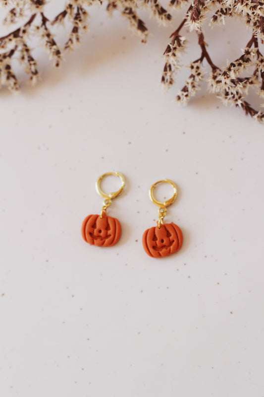 Mini Jack-o-lantern huggies