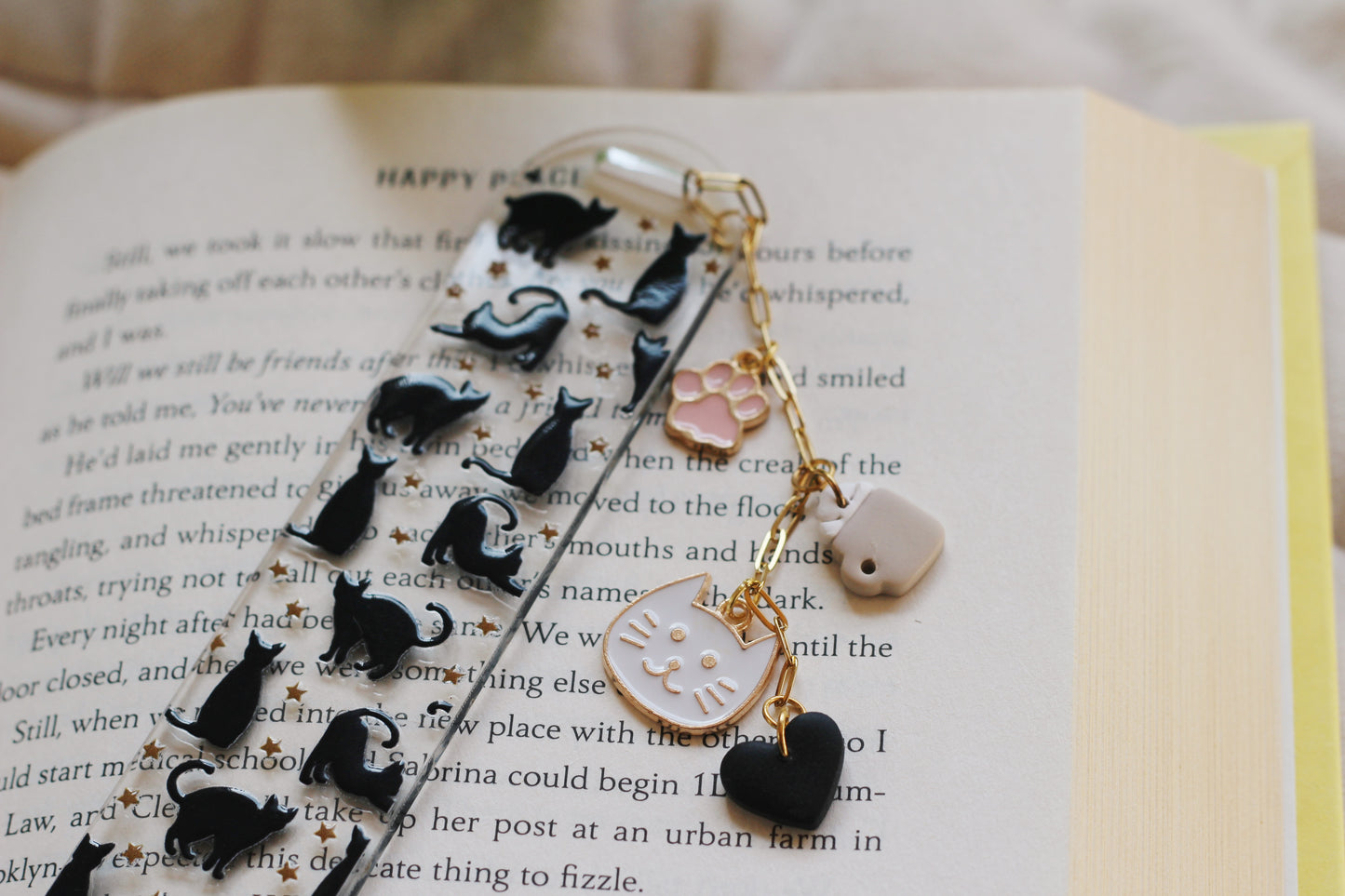 Black Cat Bookmarks (Multiple options)