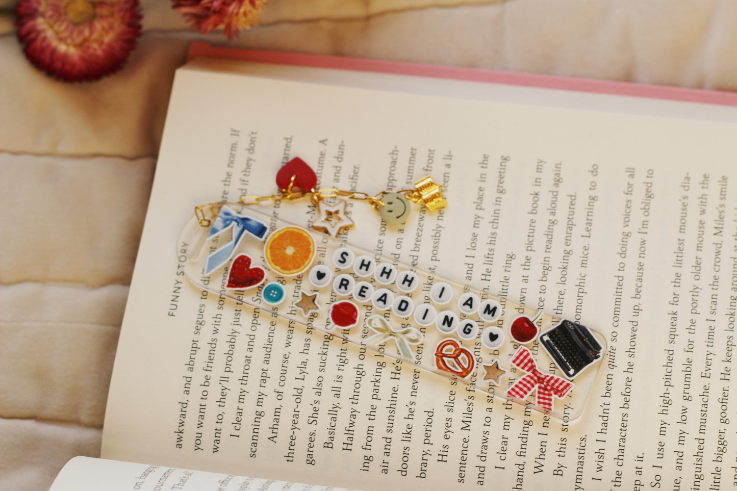 Shhh I'm Reading Bookmark