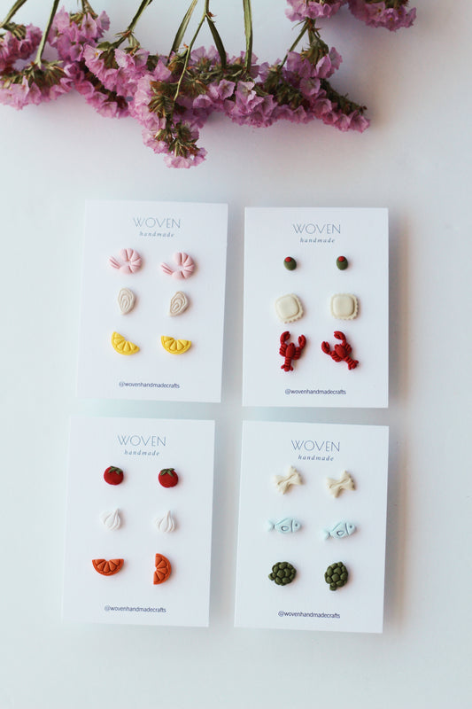 Italian 3-Stud Packs (Multiple Styles)