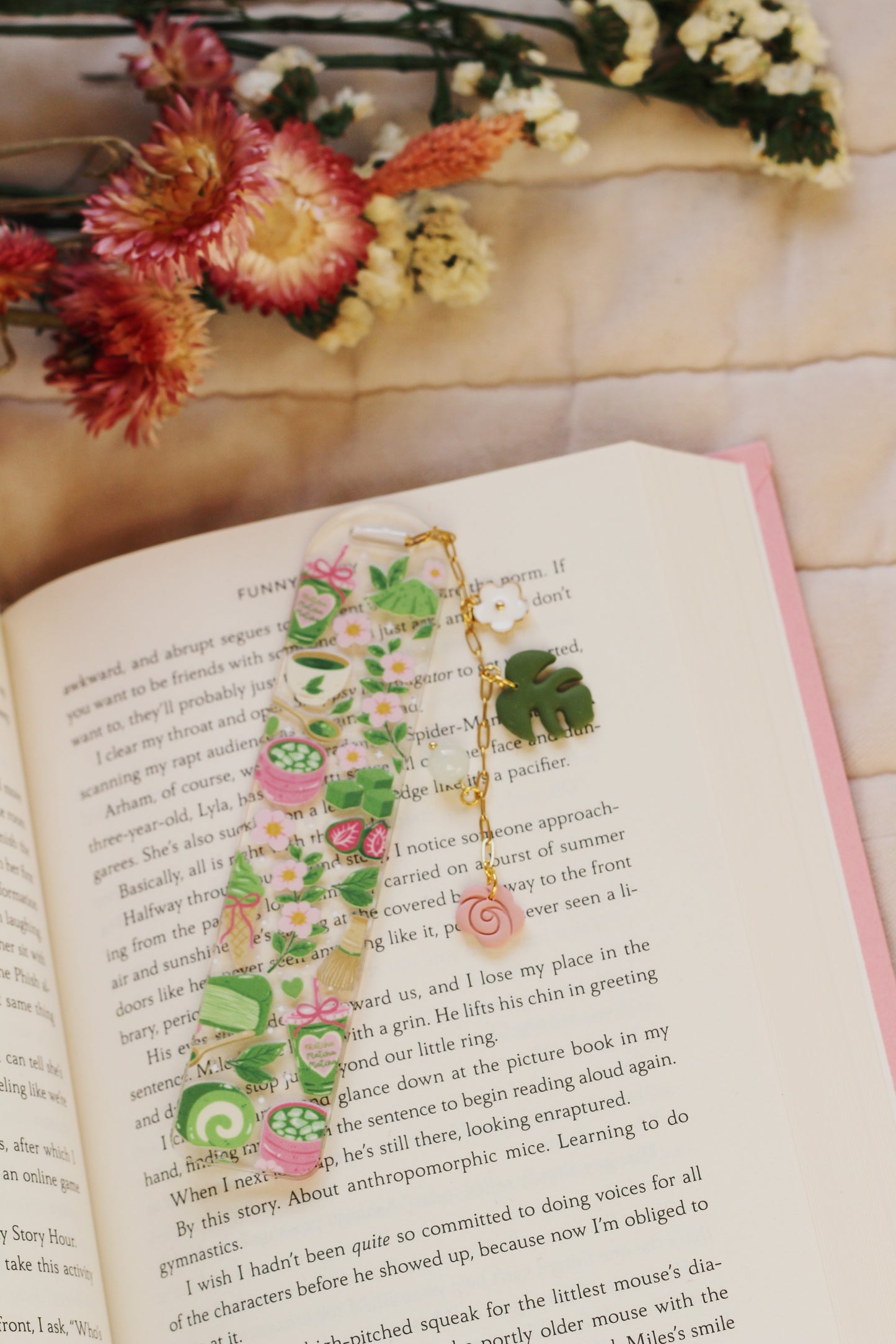 Matcha Bookmark