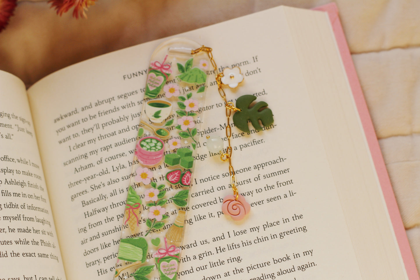 Matcha Bookmark
