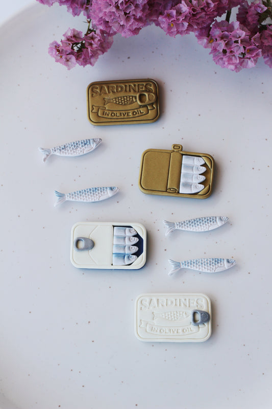 Tinned Fish Magnet Sets (Multiple Styles)