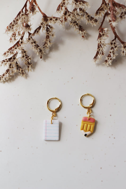 Notebook/Pencil Huggies (Mismatched Set)