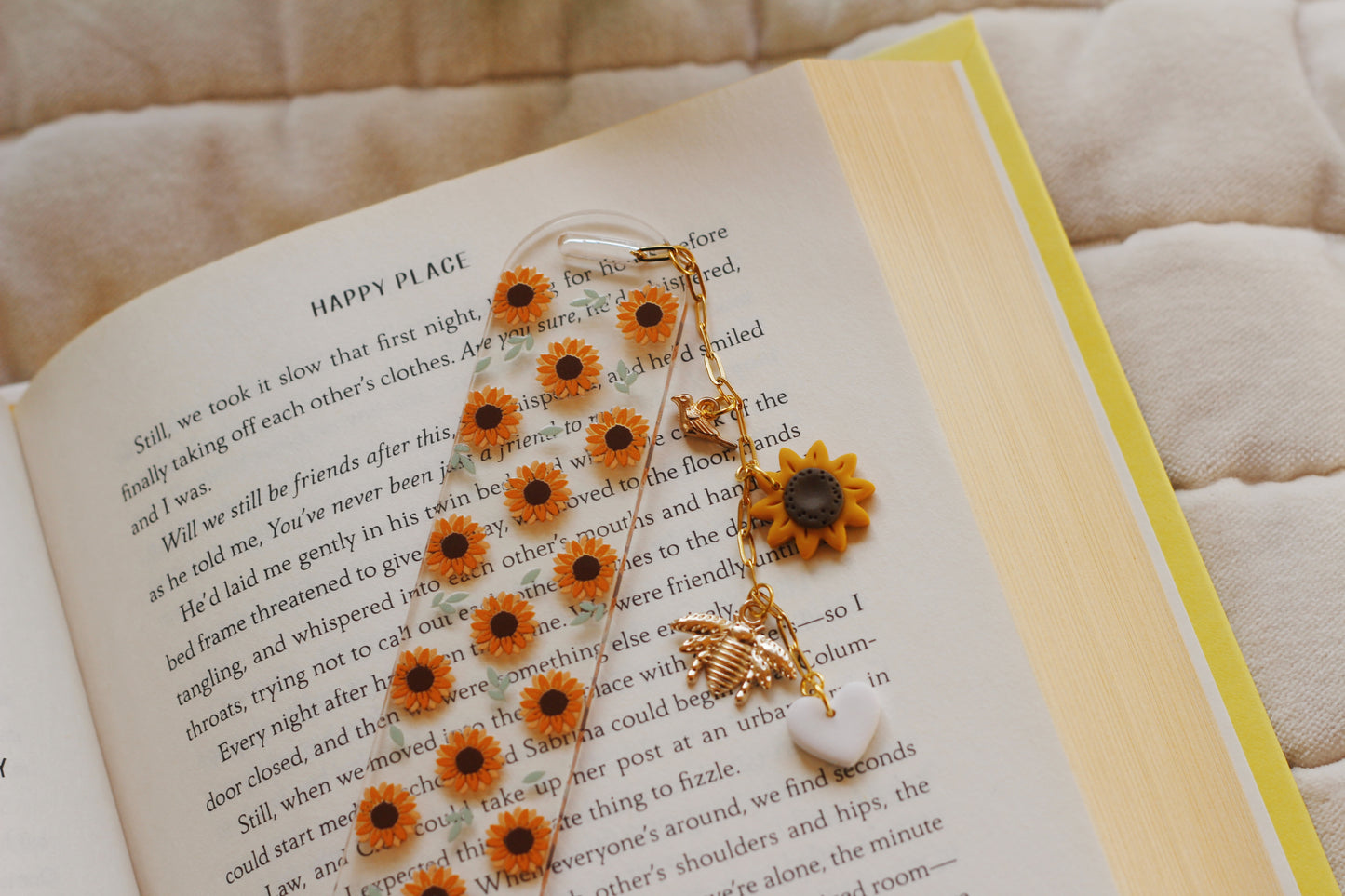 Small Sunflower Bookmark