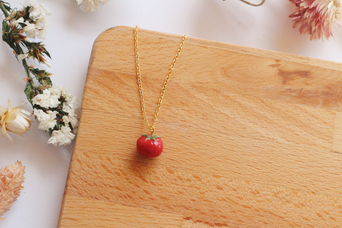 Tomato Necklace