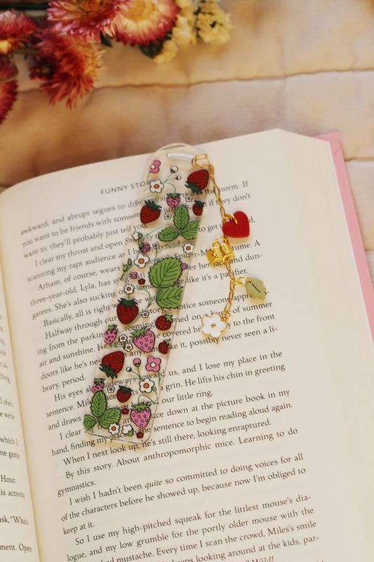 Strawberry Fields Bookmark