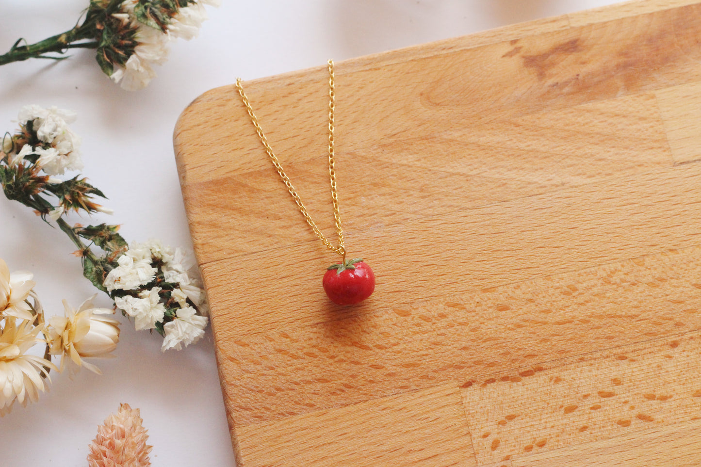 Tomato Necklace