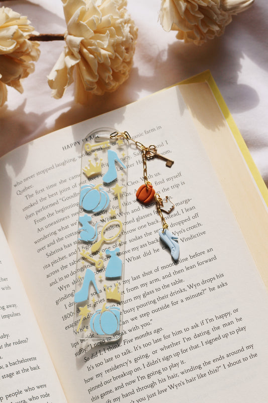 Glass Slipper Bookmark (Multiple Options)