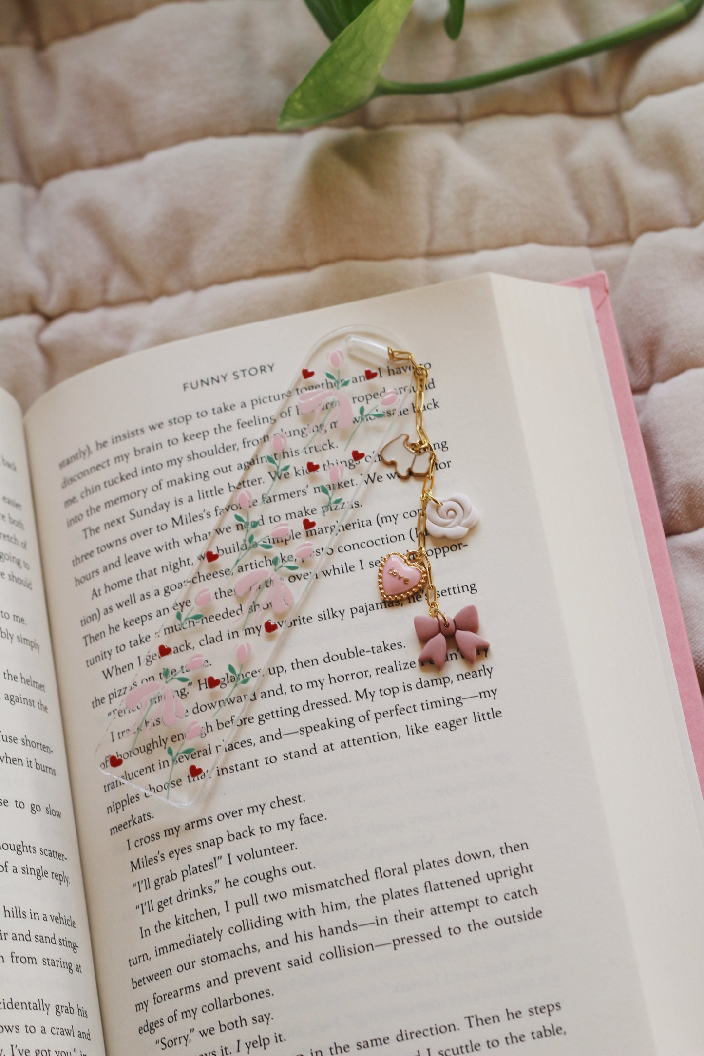 Tulip Heart Bookmark (Multiple options)