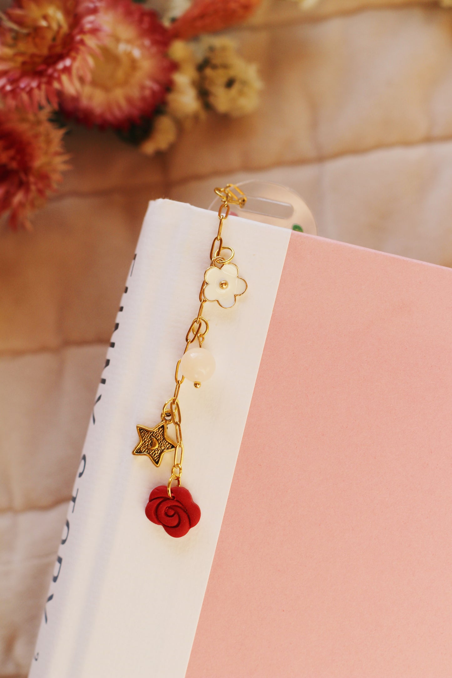 Coquette Strawberry Bookmark