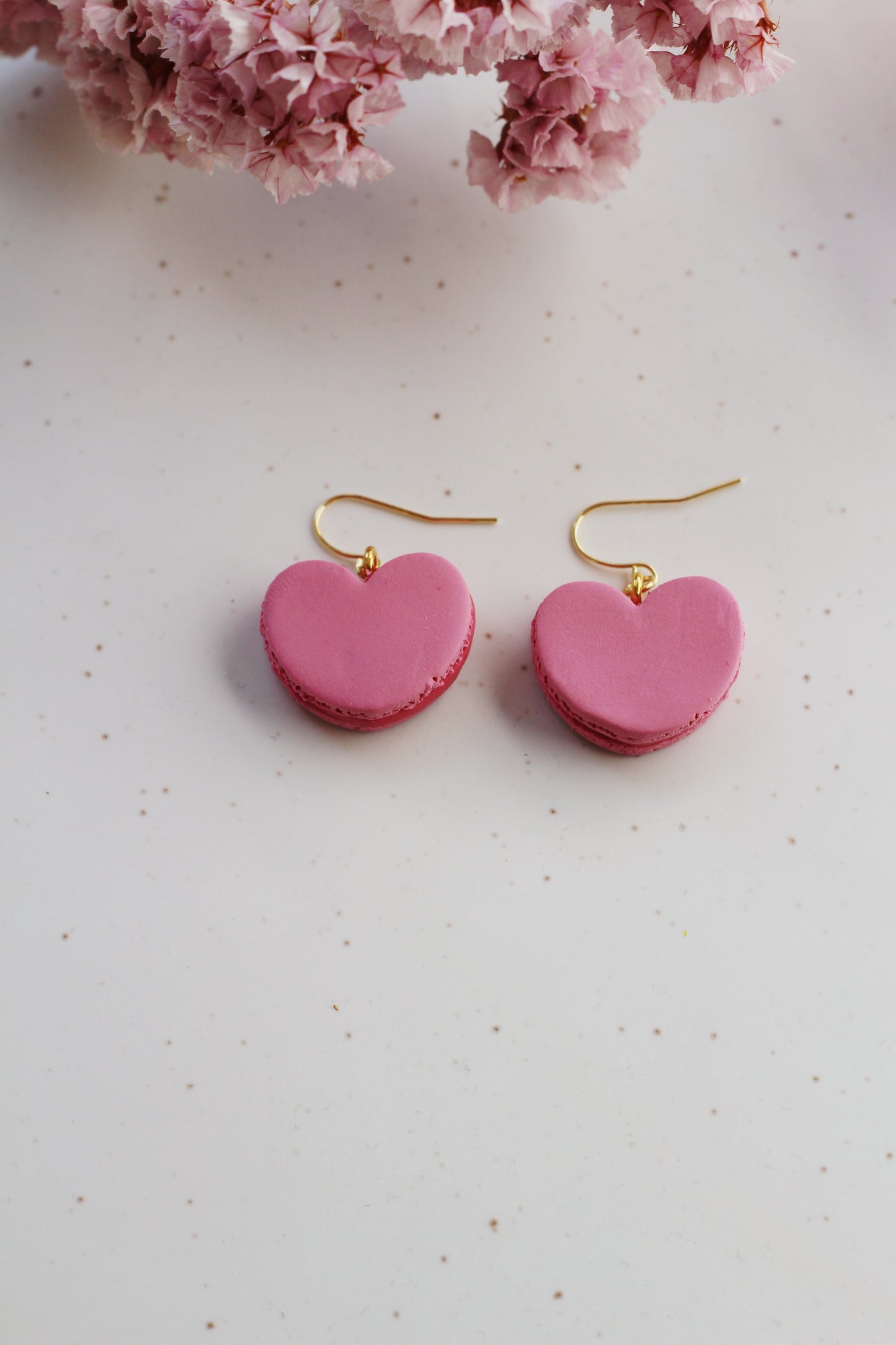 Heart Macarons