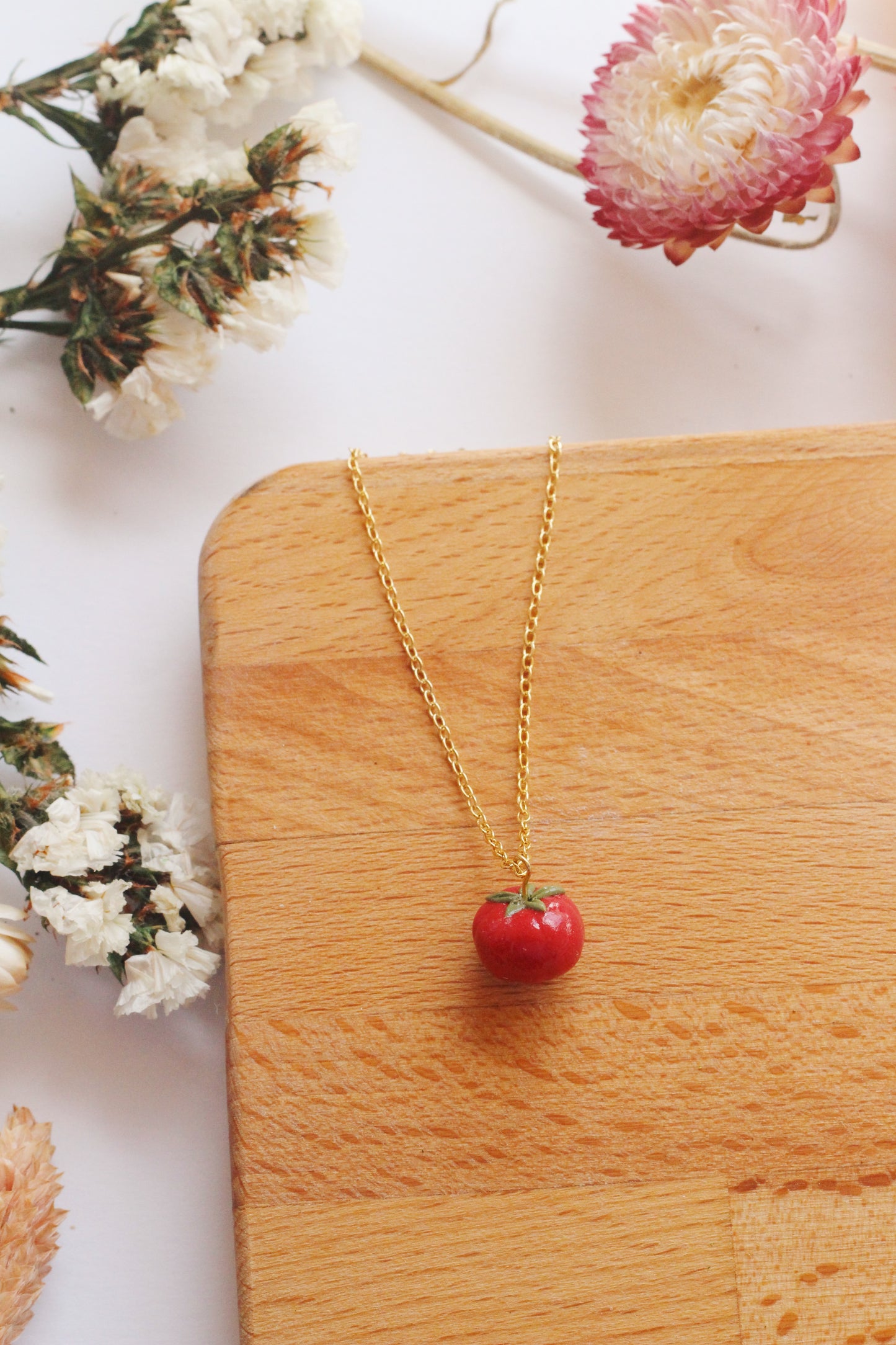 Tomato Necklace