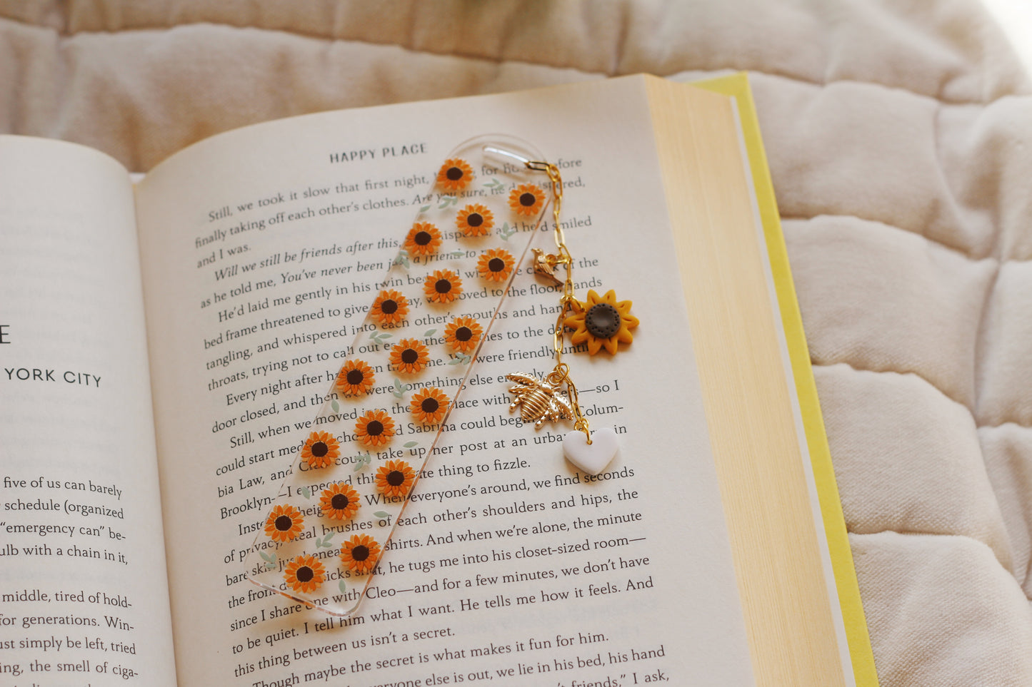 Small Sunflower Bookmark