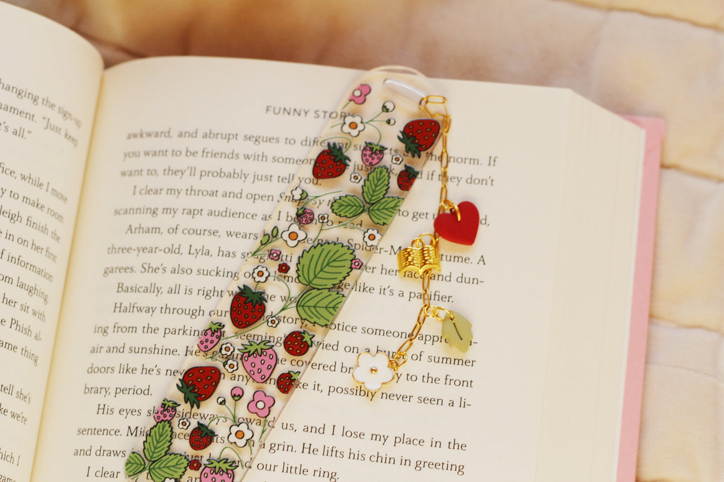 Strawberry Fields Bookmark