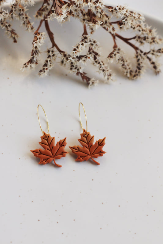 Leaf Hoops