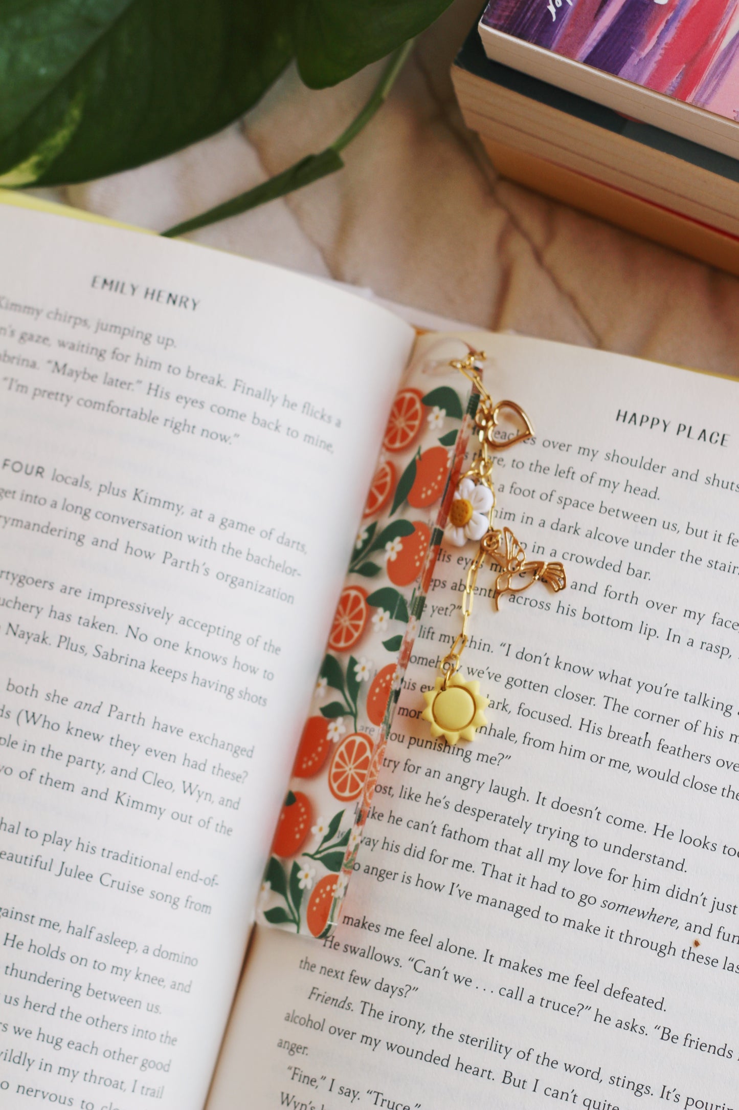 Orange Bookmark