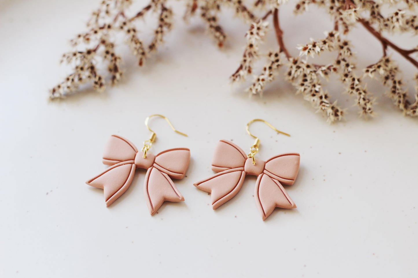 Peach Bows