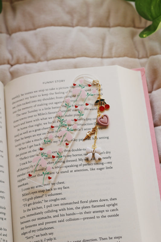 Tulip Heart Bookmark (Multiple options)